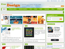Tablet Screenshot of freegreatdesign.com
